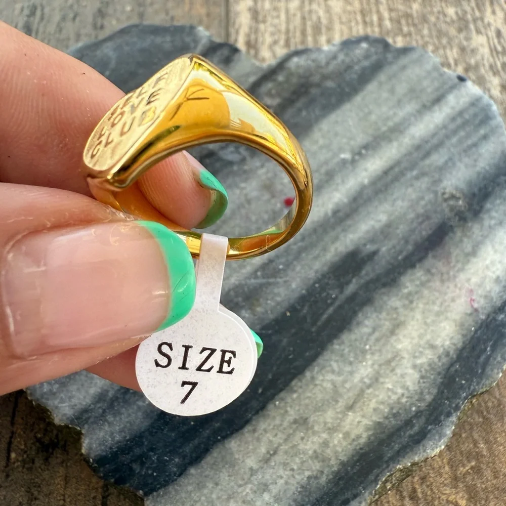 Self Love Club Heart Shaped Ring - Picture 7 of 12